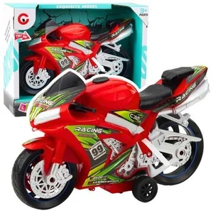 Motor wyścigowy czerwony Motor wyścigowy czerwony