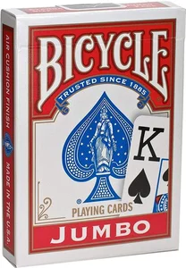 Karty do gry Bicycle Jumbo Rider Back 1szt.mix Karty do gry Bicycle Jumbo Rider Back 1szt.mix