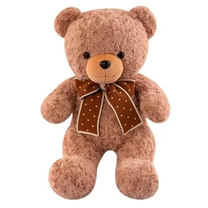Maskotka przytulanka miś z kokardką 45cm Maskotka przytulanka miś z kokardką 45cm