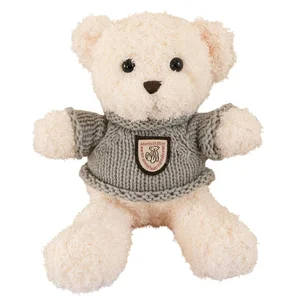 Maskotka przytulanka miś w sweeterku 26cm