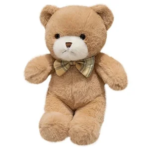 Maskotka przytulanka miś z kokardką 25cm Maskotka przytulanka miś z kokardką 25cm