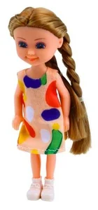 Mini laleczka z długimi włosami 15cm Mini laleczka z długimi włosami 15cm