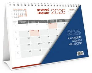 Kalendarz 2026 stojący miesięczny Kalendarz 2026 stojący miesięczny