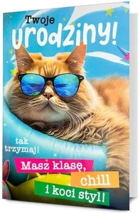 Karnet B6 Urodziny