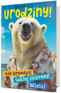 Karnet B6 Urodziny