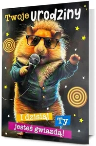 Karnet B6 Urodziny