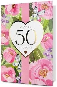 Karnet B6 Urodziny 50 Karnet B6 Urodziny 50