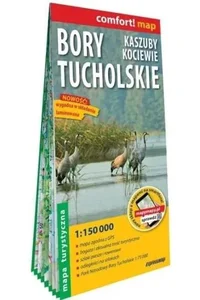 Bory Tucholskie Kaszuby Kociewie laminowana mapa turystyczna 1:150 000