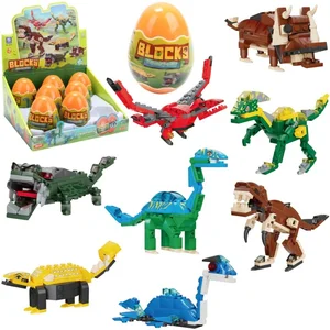 Klocki dinozaury w jajku +50el Klocki dinozaury w jajku +50el
