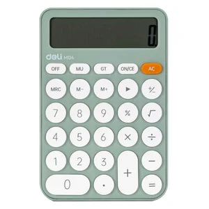 Kalkulator M124 12-pozycyjny zielony DELI