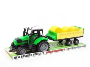 Traktor z maszyną