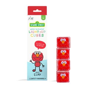 Kostki sensoryczne świecące w wodzie Elmo Ulica Sezamkowa Kostki sensoryczne świecące w wodzie Elmo Ulica Sezamkowa