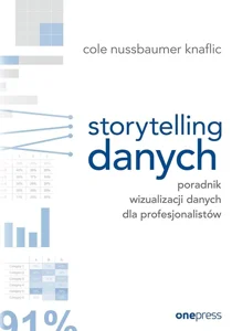 Storytelling danych. Poradnik wizualizacji danych dla profesjonalistów Storytelling danych. Poradnik wizualizacji danych dla profesjonalistów