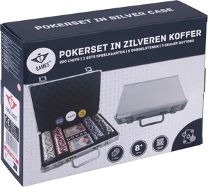 Zestaw do pokera 200szt dice chips Zestaw do pokera 200szt dice chips