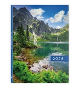 Kalendarz 2026 A5 dzienny krajobraz Kalendarz 2026 A5 dzienny krajobraz