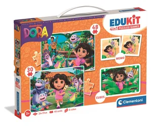 Puzzle+ Gra 4w1 Edukit Dora 18209 Puzzle+ Gra 4w1 Edukit Dora 18209