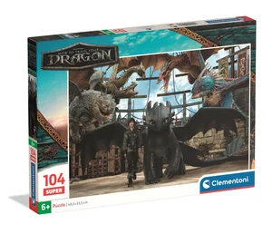 Puzzle 104 Super How to Train Your Dragon 25080 Puzzle 104 Super How to Train Your Dragon 25080