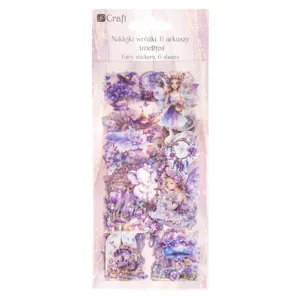 Naklejki Pet Wróżki Amethyst 6 arkuszy
