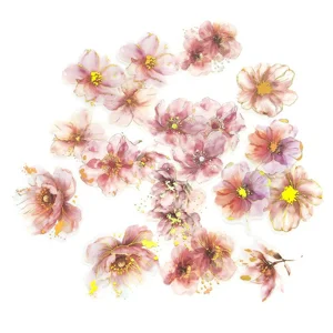 Naklejki połyskujące Pet Kwiaty Pink Blush 20 szt. Naklejki połyskujące Pet Kwiaty Pink Blush 20 szt.