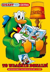 Gigant Poleca Extra To właśnie Donald! Tom 4/2025 Gigant Poleca Extra To właśnie Donald! Tom 4/2025