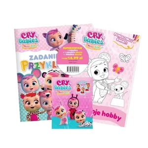 Cry Babies. Zestaw Dwie książeczki oraz 1 z 3 figurek!