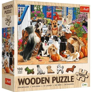 Puzzle 1000 drewniane Psia Przyjaźń 20212