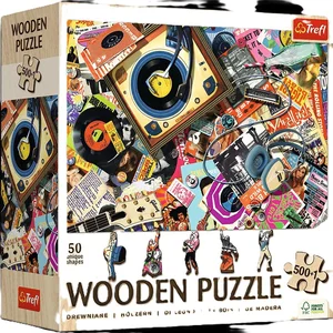 PUZZLE 500+1 Puzzle Drewniane W świecie muzyki 20221 PUZZLE 500+1 Puzzle Drewniane W świecie muzyki 20221