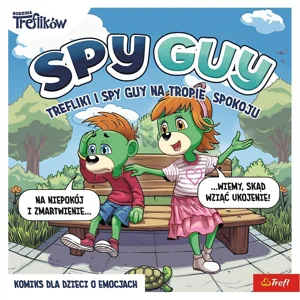 Komiks Spy Guy Trefliki i Spy Guy na tropie spokoju