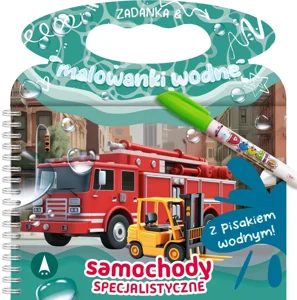 Zadanka & malowanki wodne Samochody specjalistyczne