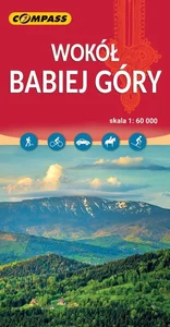 Wokół Babiej Góry Mapa turystyczna 1:60 000