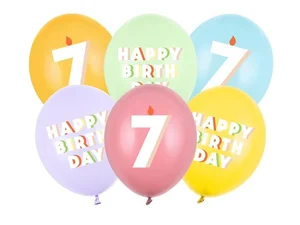 Balony 7 mix 30cm 50szt
