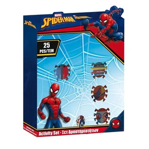 Domek z przyborami Spiderman 25el Domek z przyborami Spiderman 25el
