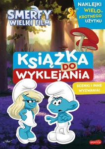 Smerfy. Wielki Film. Książka do wyklejania