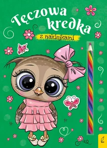Tęczowa kredka Sówka Tęczowa kredka Sówka