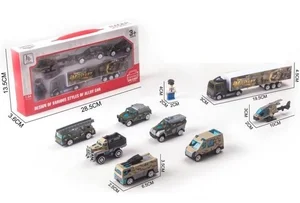 Zestaw aut metalowych Zestaw aut metalowych