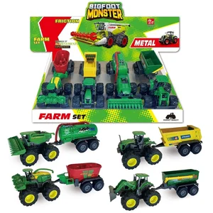 Pojazd rolniczy metal traktor przyczepa MIX Pojazd rolniczy metal traktor przyczepa MIX