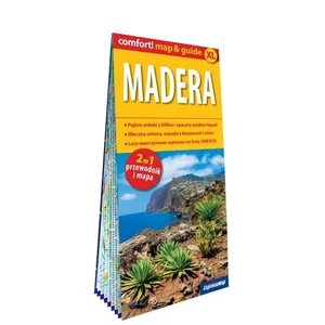 Madera; laminowany map&guide (2w1: przewodnik i mapa)