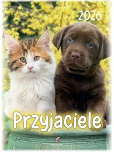 Kalendarz 2026 wieloplanszowy B4 Przyjaciele