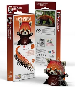 Czerwona Panda Eugy. Eko Układanka 3D