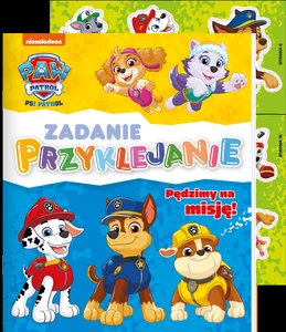 Psi Patrol Zadanie przyklejanie Pędzimy na misję!