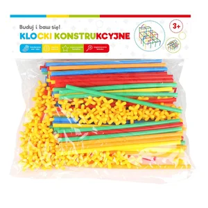 Klocki konstrukcyjne słomki