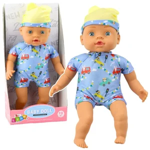 Lalka bobas niebieskie ubranko 31cm Lalka bobas niebieskie ubranko 31cm
