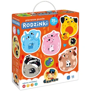 CzuCzu Pierwsze puzzle Rodzinki 15 mies.+