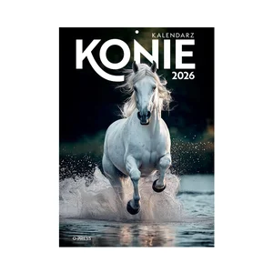 Kalendarz 2026 Konie A4 ścienny Kalendarz 2026 Konie A4 ścienny
