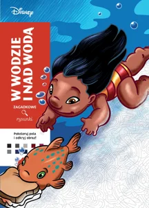 Art therapy. Kolorowanka antystresowa. Disney. W wodzie i nad wodą. Zagadkowe rysunki Art therapy. Kolorowanka antystresowa. Disney. W wodzie i nad wodą. Zagadkowe rysunki