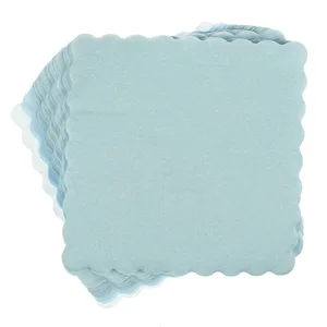 Serwetki gastronomiczne niebieskie 15x15cm 120szt