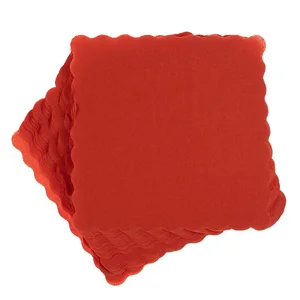 Serwetki gastronomiczne czerwone 15x15cm 120szt Serwetki gastronomiczne czerwone 15x15cm 120szt