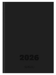 Kalendarz 2026 B5 dzienny Szefa DTP czarny HERLITZ