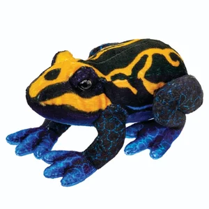 Żaba czarno - pomarańczowa 13cm Żaba czarno - pomarańczowa 13cm