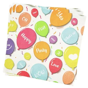 Serwetki Happy Balloons 20szt Serwetki Happy Balloons 20szt
